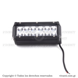 [193507] Luz Led 12V-80V/36W Barra Doble Led De 12
