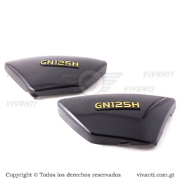 [193720] Tapaderas Laterales GNF  (Negro)