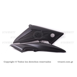 [193723] Tapaderas Laterales Pulsar 200 Ns (Negras)