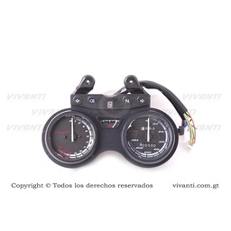 [193692] Tablero Adaptable a Motos Chinas (2 Entradas Aspirometro y Tacometro
