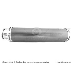 [192859] Escape Tronador Largo Cromado